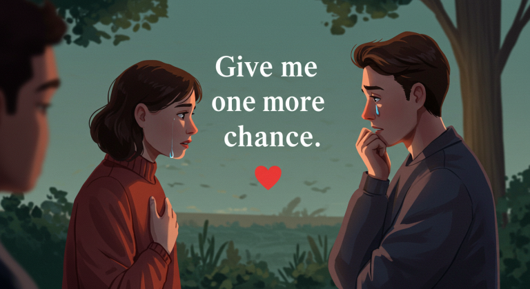 Give me one more chance