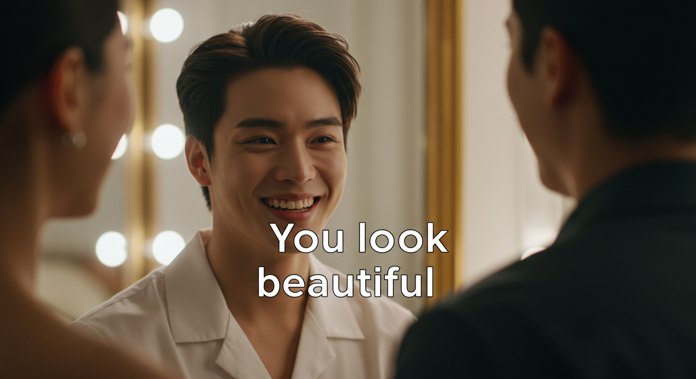 you look beautiful